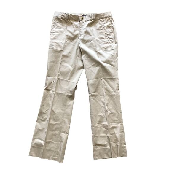 Ralph Lauren Golf khaki chino pants with faux front and back pock pocket size 8 - Picture 1 of 4